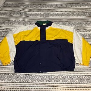 Vintage 🪩 Men’s Color Blocked Windbreaker in 3XL